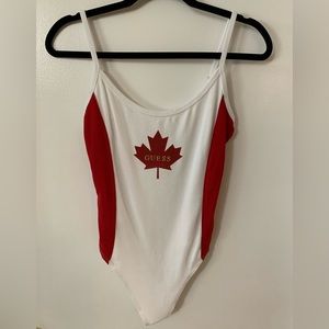 Canada Day Guess bodysuit.